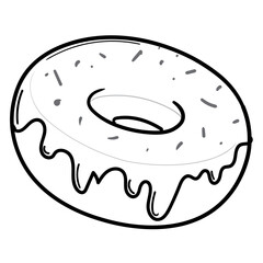 pizza donut food bread  snack icon