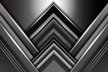 Black Grey Modern Abstract Background