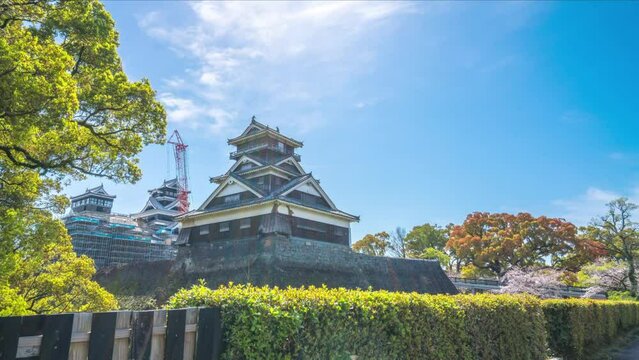 【熊本県】熊本城周辺
