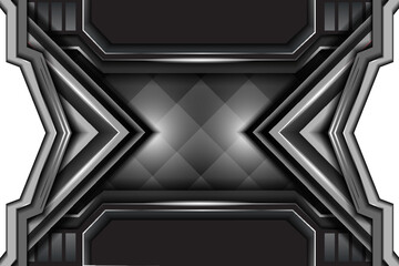 Black Grey Modern Abstract Background