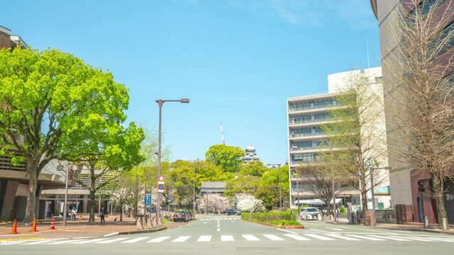 【熊本県】熊本城周辺