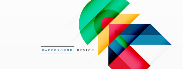 Visually captivating background design showcasing dynamic geometric lines, triangles, and squares. This composition blends precision and movement, creating an engaging graphic with a modern aesthetic