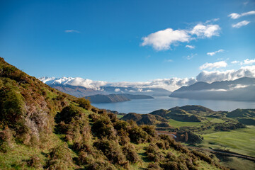 One of  the best one day hikes in New Zealand walking the Roys Peak track in Wanaka