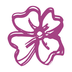 artistic flower element