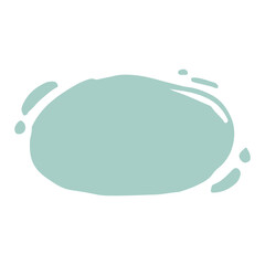 blank bubble speech element