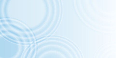 Fototapeta premium Splash water waves surface from drop isolated on transparent for cosmetic moisturizer background. vector circle ripple water. vector design.