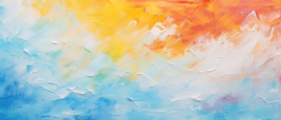 Pastel soft brush strokes banner, abstract creative color canvas background