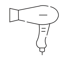 Vector hair dryer,