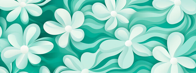 Abstract flower- fluid artistic contemporary background.