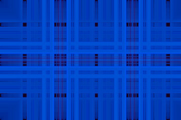 Tartan checkered pattern.Abstract geometric background in blue.