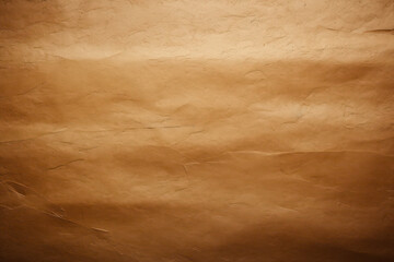 Obraz premium Close-up of Light Brown Kraft Paper Texture with Vignette Effect