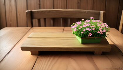 Fototapeta na wymiar flowers on a table