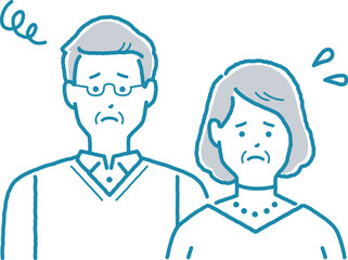 困る高齢者の夫婦