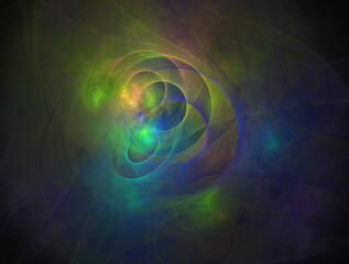 Imaginatory fractal abstract background Image