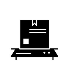 weight scale glyph icon