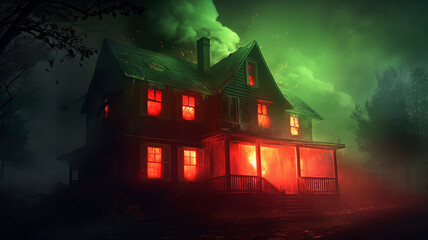  night scary house