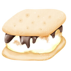 Crackers marshmallows 