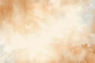Obraz premium beige abstract watercolor background