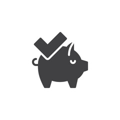 Investment success vector icon