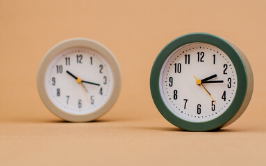 alarm clock telling time Reminder working with time business appointment schedule punctuality time...