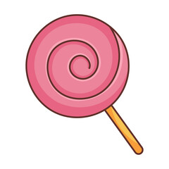 Lollipop Sticker Bookmark