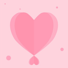 pink background with hearts