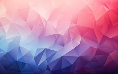 Abstract background with low poly design