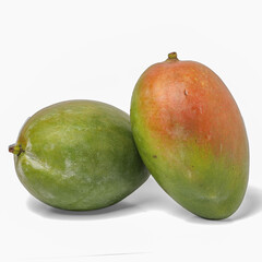 mango fruit isolated on white background