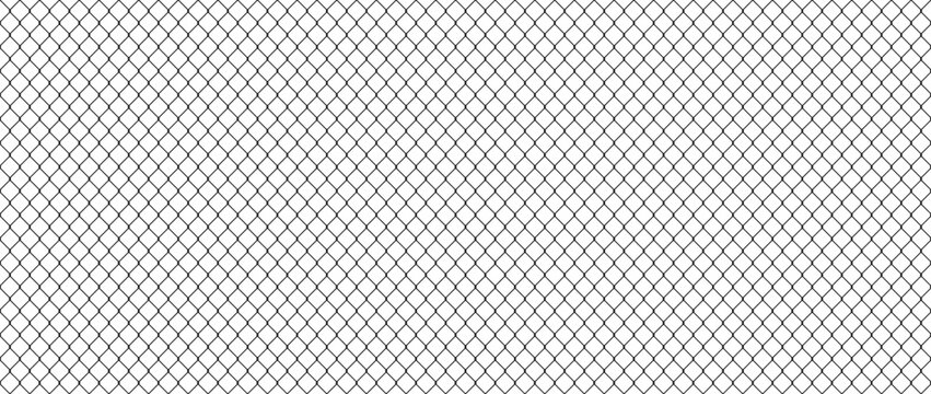 Wire mesh fence, background. Vector illustration