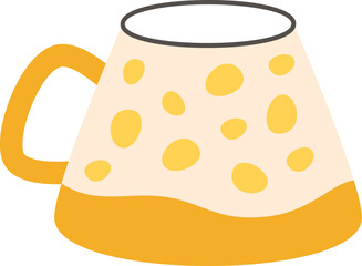 Ceramic Cup Abstract