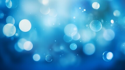 Beautiful festive abstract blue shiny light and glitter background