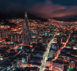 Bogota by night