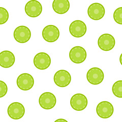 Green Lemon Lime Fruits Digital Paper. Lemon Lime on White Background.