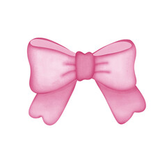 pink ribbon bow