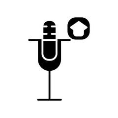 education glyph icon