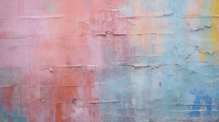 pink and blue old cracked wall background