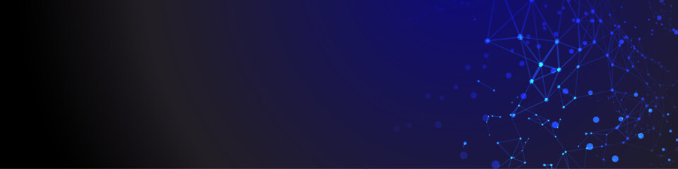 A beautiful Abstract digital technology background with network connection lines.