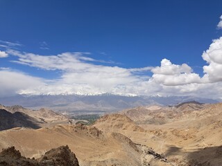 a union territory of india called leh & ladakh which borders china and is also known as cid dessert of india.