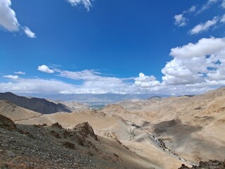 a union territory of india called leh & ladakh which borders china and is also known as cid dessert of india.