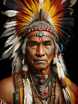 Aboriginal old man