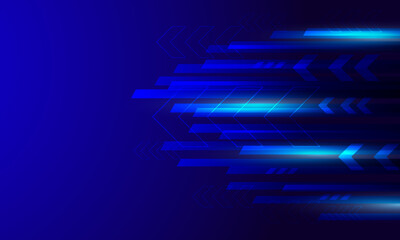 blue business circuit abstract technology background
