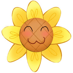 sunflower smiling
