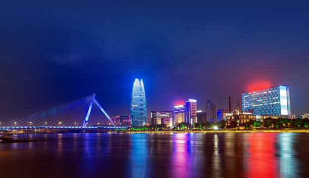 Ningbo Yongjiang night scene
