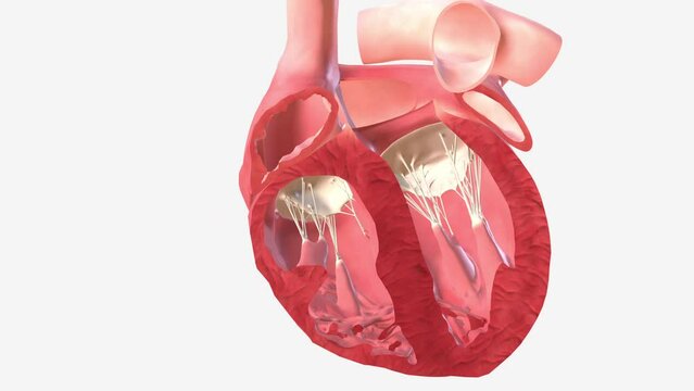 In ASD, oxygenated blood travels through the septal hole into the right atrium