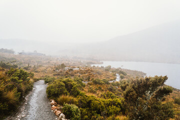Discover the History of the Iconic Dove Lake Boatshed walkin Tasmania 