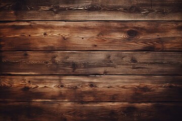Fototapeta premium Aged wooden backdrop with stains and marks, Generative AI