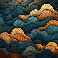 Rise texture pattern 2d AI Generative