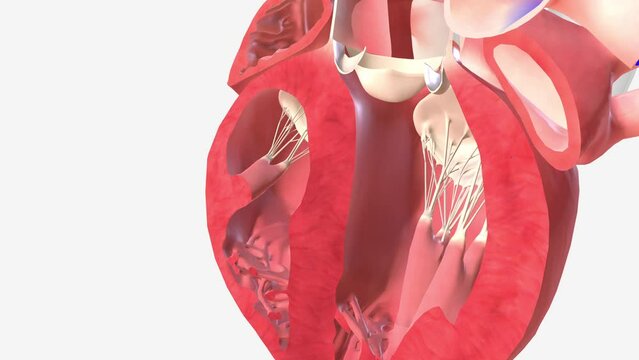 Deoxygenated blood from the lower half of the body enters the heart from the inferior vena cava