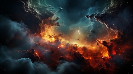 Beautiful space galaxy cloud nebula. Universe science astronomy. Supernova background wallpaper