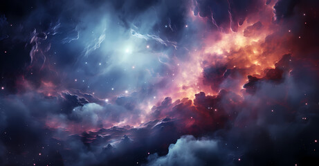 Fototapeta premium Orthern gas nebula